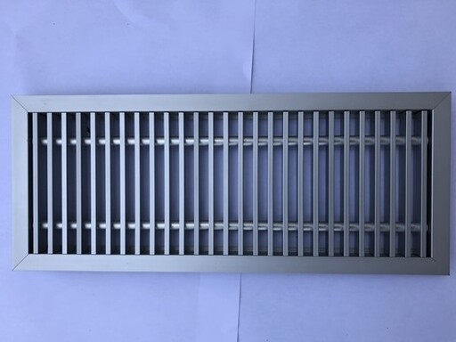 Ventilationsgaller i aluminium 400 x 150 mm